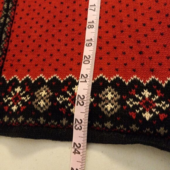 Nomadic Traders Red, Black and White Zip Cardigan - Picture 5 of 7